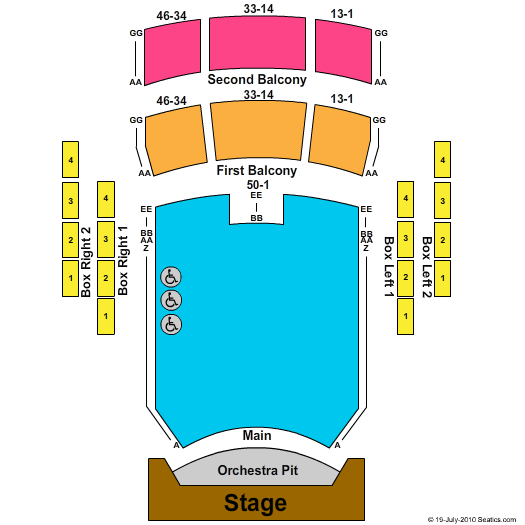 Peoria Civic Center Seating Chart
